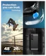 Spigen Rugged Armor Sony Xperia 1 VII Hoesje Back Cover Zwart afbeelding 2