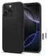 Spigen Liquid Air T MagFit Apple iPhone 16 Pro Max Hoesje Back Cover Matte Zwart afbeelding 1
