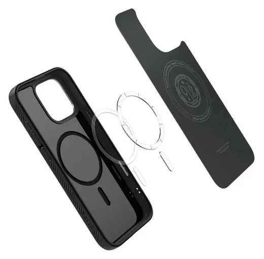 Spigen Liquid Air T MagFit Apple iPhone 16 Pro Max Hoesje Back Cover Matte Zwart afbeelding 11