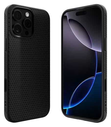 Spigen Liquid Air T MagFit Apple iPhone 16 Pro Max Hoesje Back Cover Matte Zwart afbeelding 12