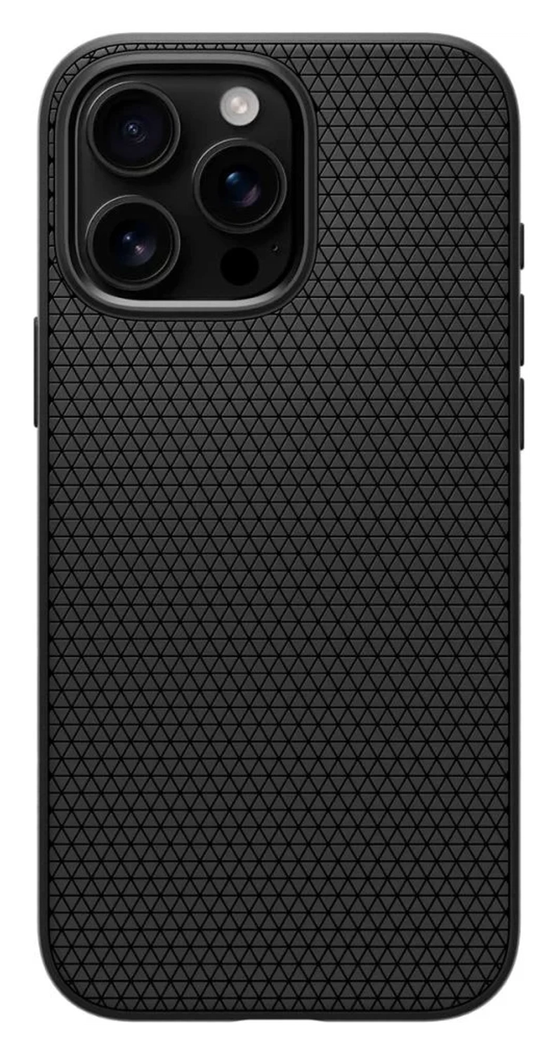 Spigen Liquid Air T MagFit Apple iPhone 16 Pro Max Hoesje Back Cover Matte Zwart afbeelding 2
