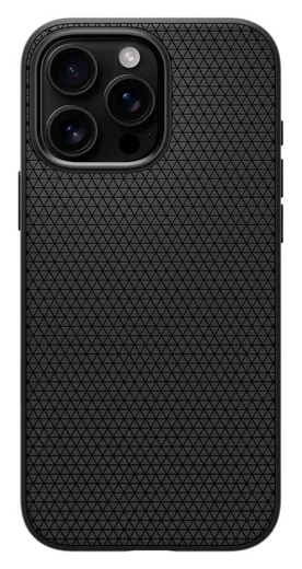 Spigen Liquid Air T MagFit Apple iPhone 16 Pro Max Hoesje Back Cover Matte Zwart afbeelding 2