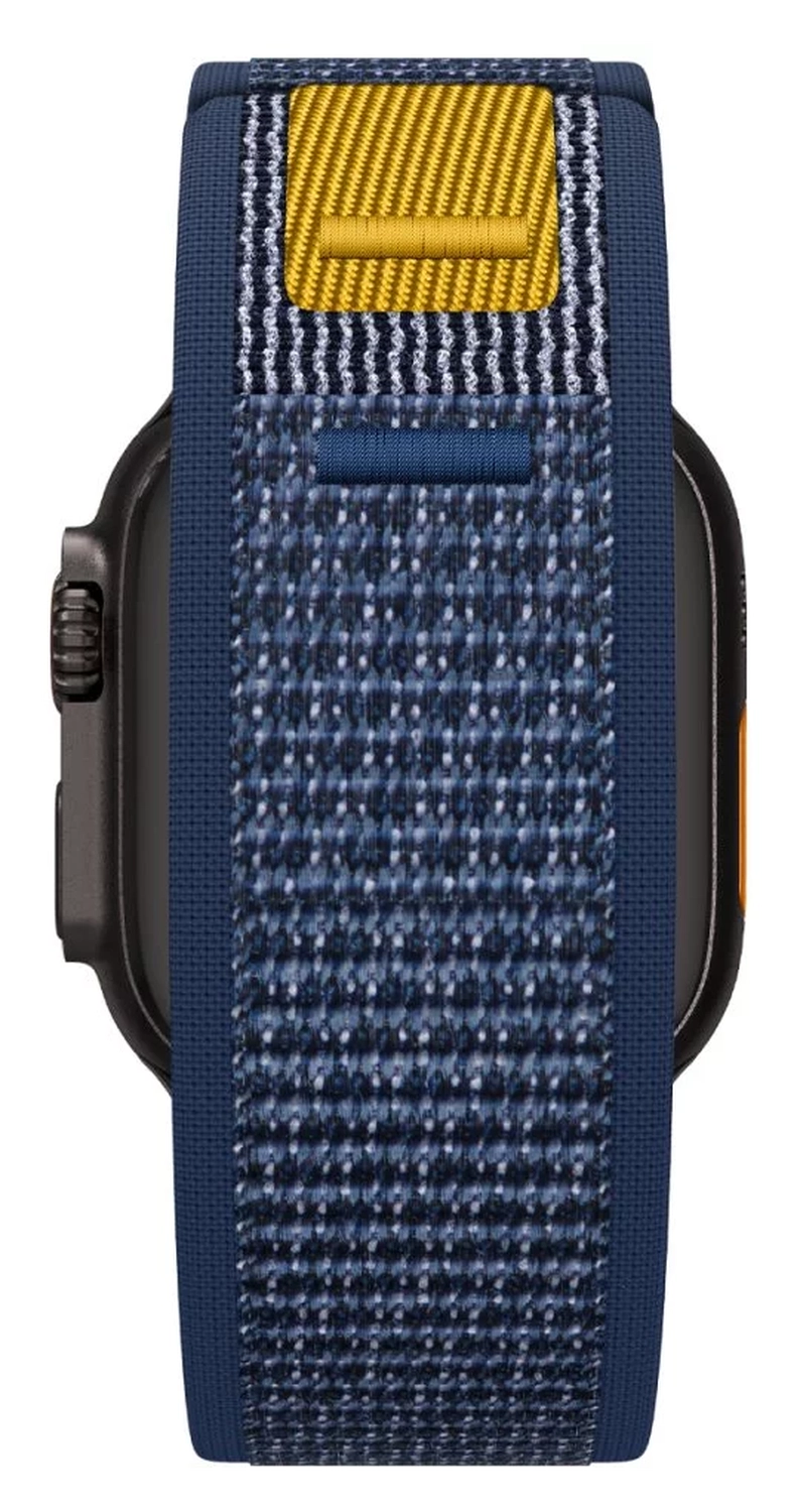 Spigen Athlex Air Apple Watch Bandje - 1-10/SE/Ultra 42/44/45/46/49MM - Blauw afbeelding 4