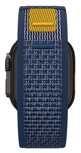 Spigen Athlex Air Apple Watch Bandje - 1-10/SE/Ultra 42/44/45/46/49MM - Blauw afbeelding 4
