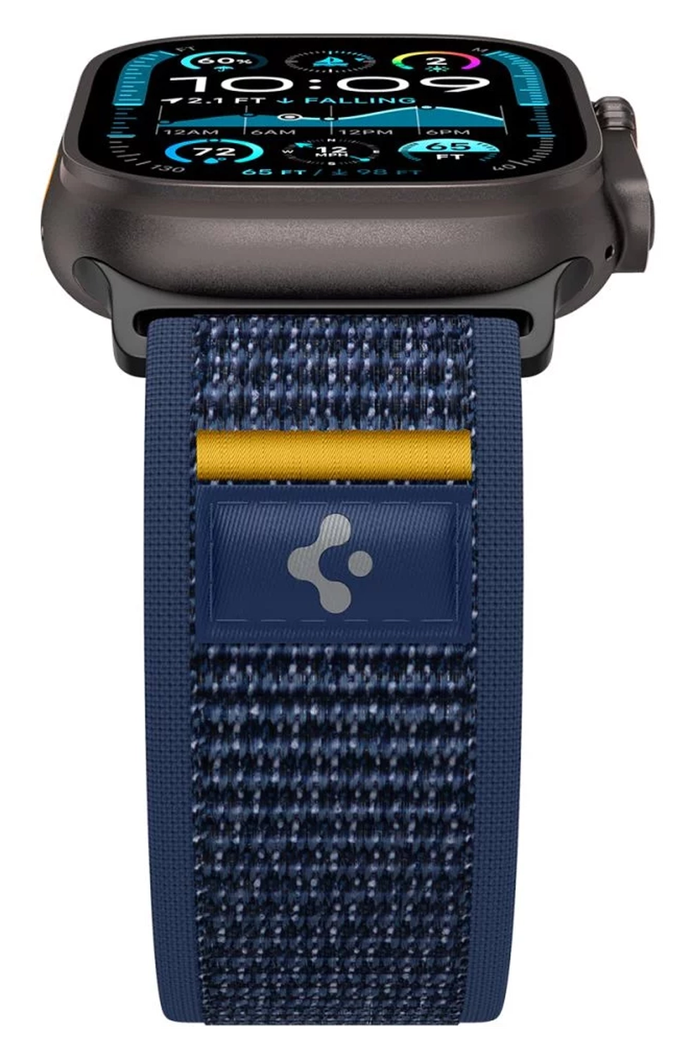 Spigen Athlex Air Apple Watch Bandje - 1-10/SE/Ultra 42/44/45/46/49MM - Blauw afbeelding 6