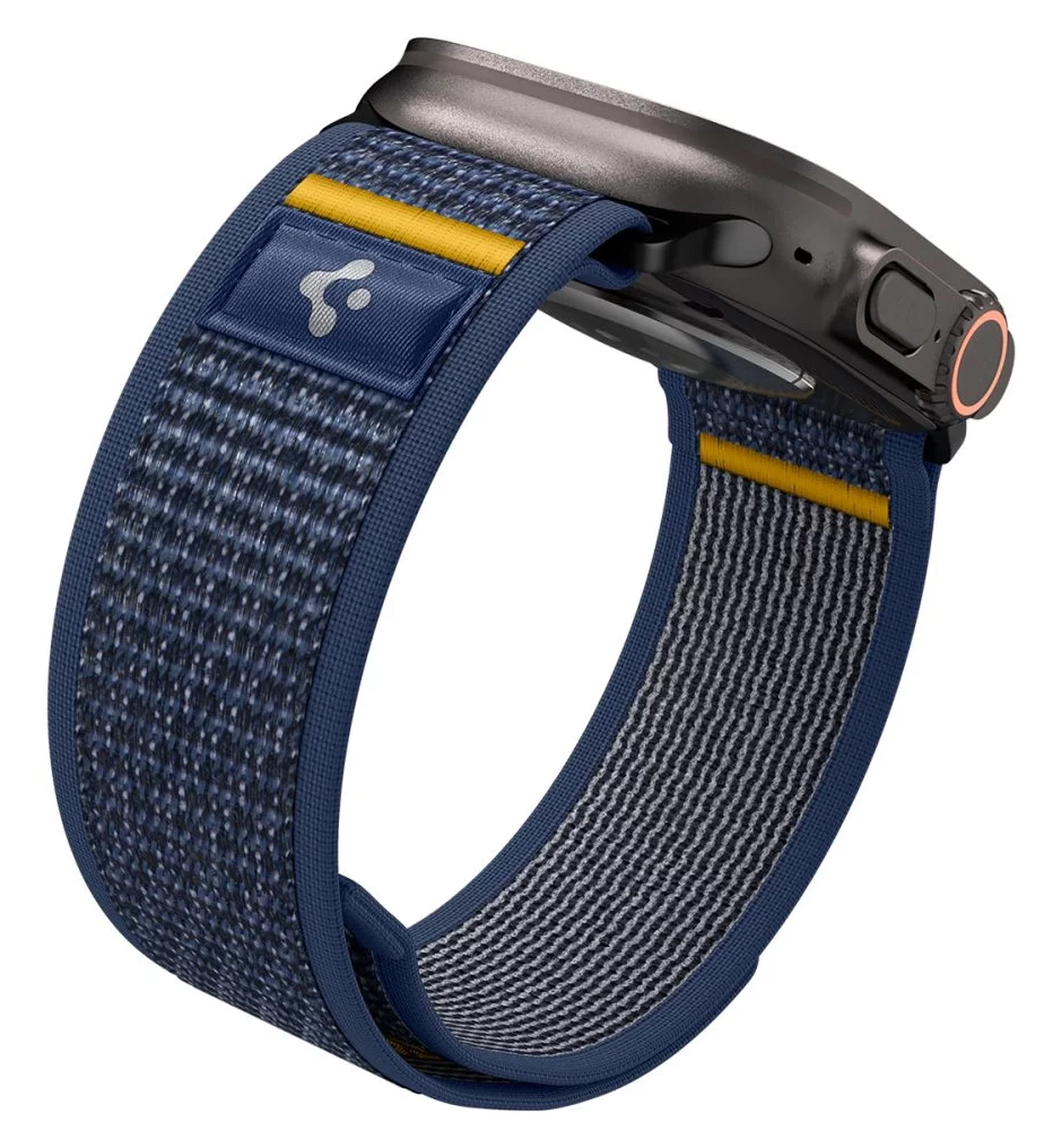 Spigen Athlex Air Apple Watch Bandje - 1-10/SE/Ultra 42/44/45/46/49MM - Blauw afbeelding 8