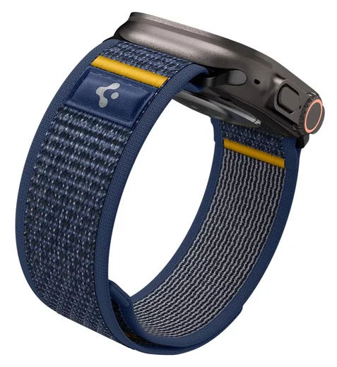 Spigen Athlex Air Apple Watch Bandje - 1-10/SE/Ultra 42/44/45/46/49MM - Blauw afbeelding 8