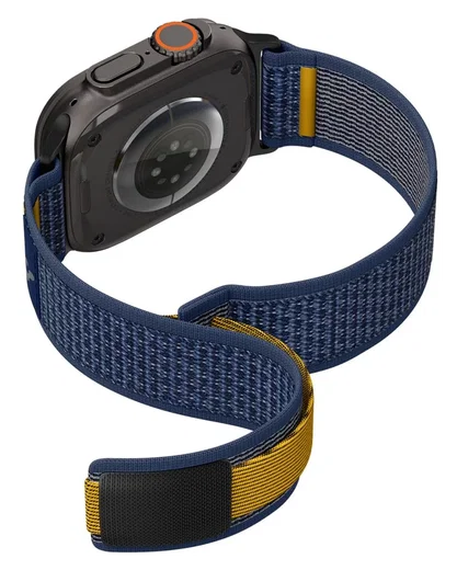 Spigen Athlex Air Apple Watch Bandje - 1-10/SE/Ultra 42/44/45/46/49MM - Blauw afbeelding 9
