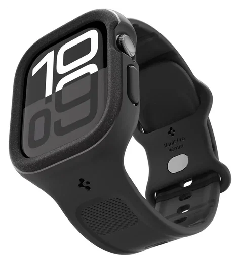 Spigen Vault Pro - Apple Watch 11/10 46MM Hoesje en Bandje - Zwart afbeelding 16