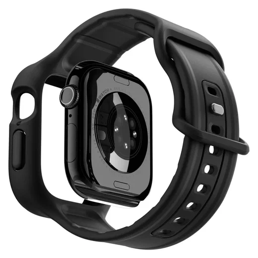 Spigen Vault Pro - Apple Watch 11/10 46MM Hoesje en Bandje - Zwart afbeelding 9