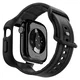 Spigen Vault Pro - Apple Watch 11/10 46MM Hoesje en Bandje - Zwart afbeelding 9