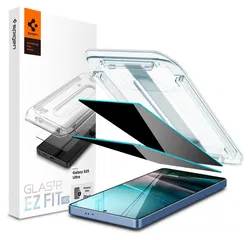 Spigen GLAS.tR EZ Fit HD Samsung Galaxy S25 Ultra Privacy Glass 2-Pack afbeelding
