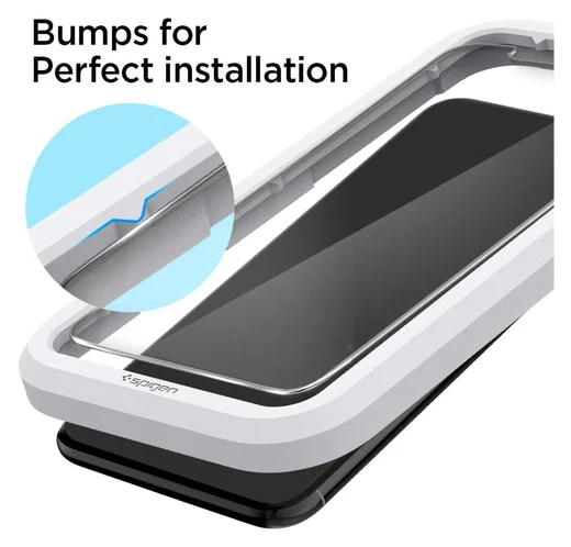 Spigen AlignMaster iPhone 11 Pro/XS/X Screen Protector Tempered Glass (2-Pack) afbeelding 5