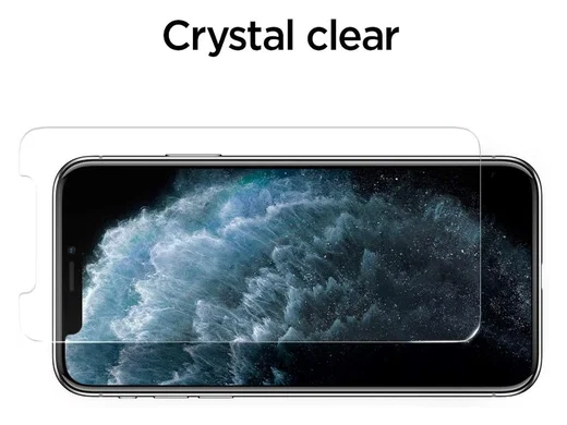 Spigen AlignMaster iPhone 11 Pro/XS/X Screen Protector Tempered Glass (2-Pack) afbeelding 9