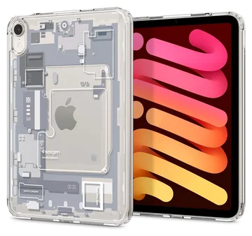 Spigen Ultra Hybrid Zero One iPad Mini 7/6 Hoes Back Cover Wit