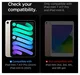Spigen Ultra Hybrid Zero One iPad Mini 7/6 Hoes Back Cover Wit afbeelding 2