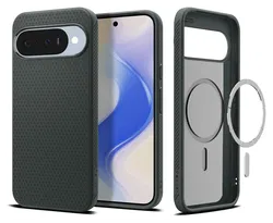 Spigen Liquid Air MagFit Google Pixel 10 / 10 Pro Hoesje MagSafe Groen afbeelding