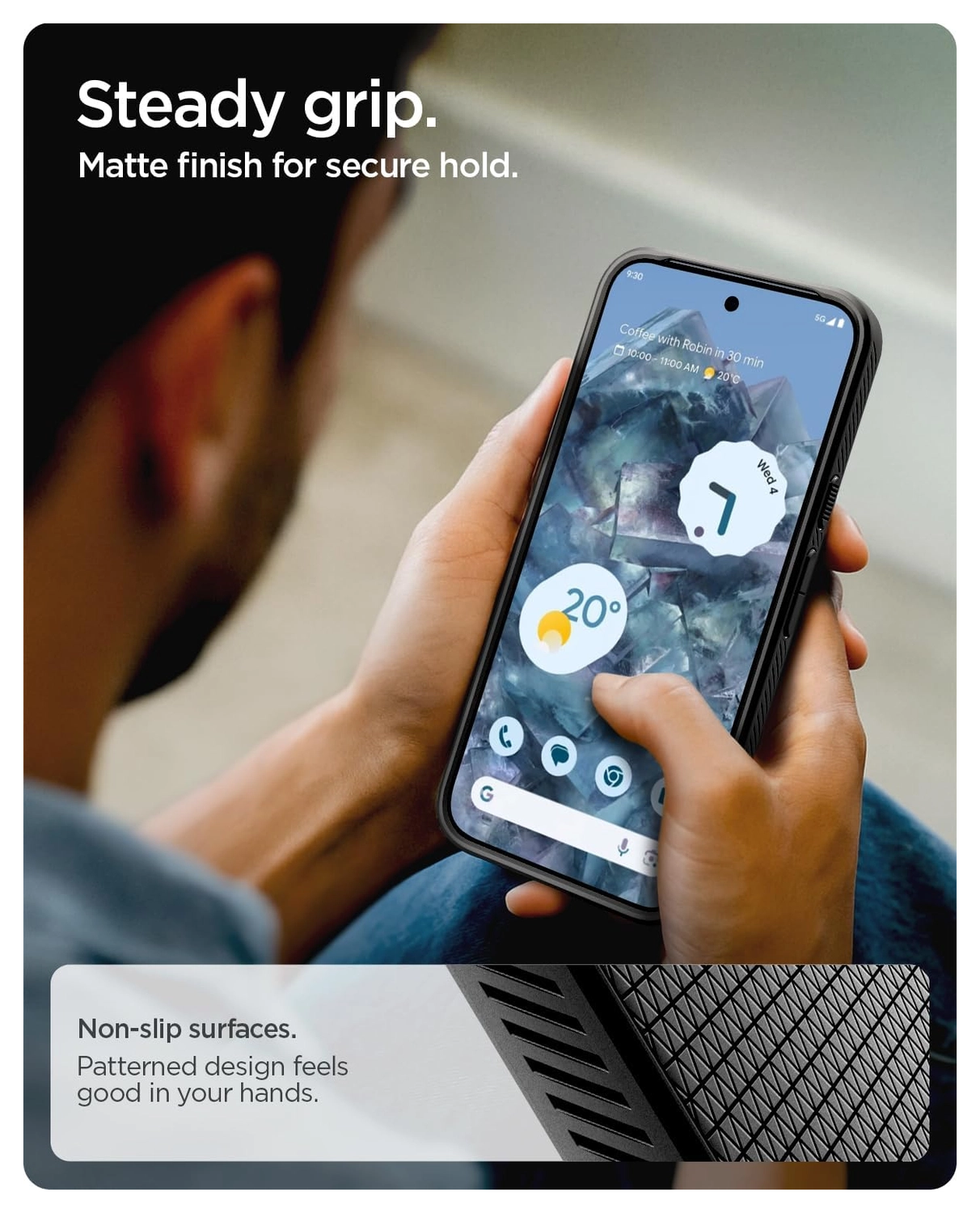 Spigen Liquid Air MagFit Google Pixel 10 / 10 Pro Hoesje MagSafe Groen afbeelding 6