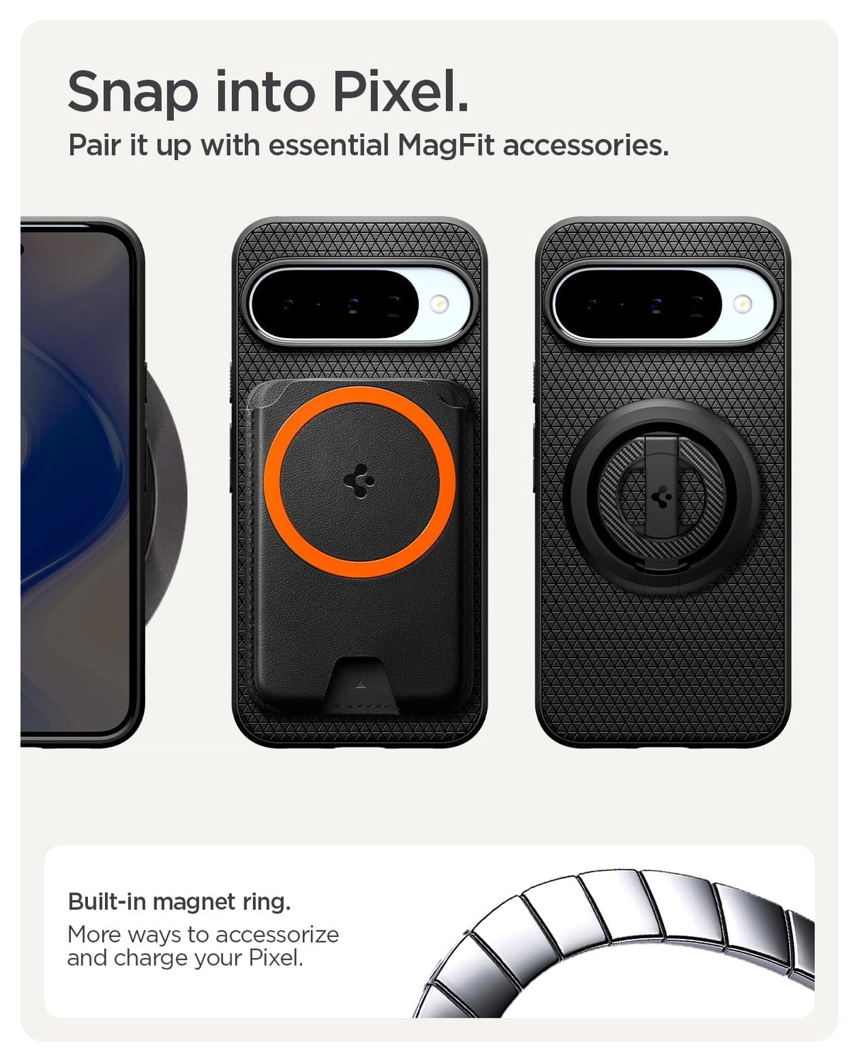 Spigen Liquid Air MagFit Google Pixel 10 / 10 Pro Hoesje MagSafe Groen afbeelding 5