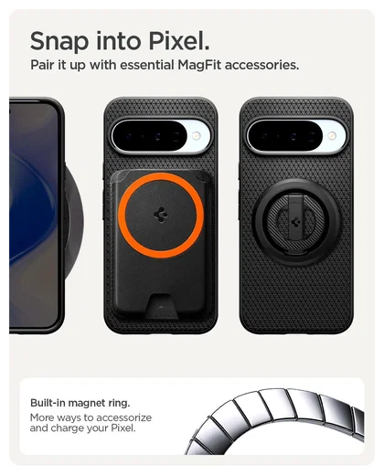 Spigen Liquid Air MagFit Google Pixel 10 / 10 Pro Hoesje MagSafe Groen afbeelding 5