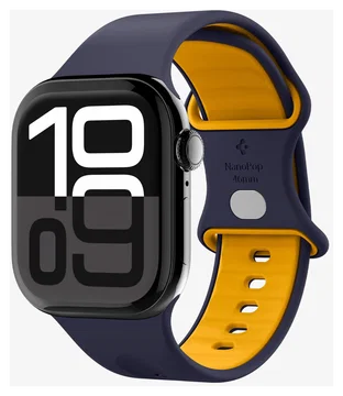 Spigen - Apple Watch 1-10/SE/Ultra Bandje - 49/46/45/44/42MM Bandje - Blauw