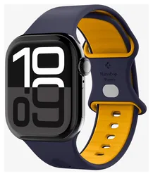 Spigen - Apple Watch 1-10/SE/Ultra Bandje - 49/46/45/44/42MM Bandje - Blauw afbeelding