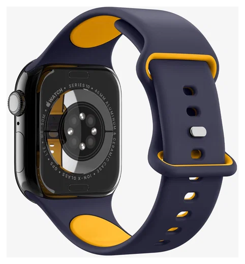 Spigen - Apple Watch 1-10/SE/Ultra Bandje - 49/46/45/44/42MM Bandje - Blauw afbeelding 7
