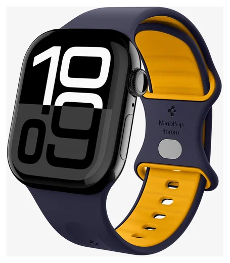 Spigen - Apple Watch 1-10/SE/Ultra Bandje - 49/46/45/44/42MM Bandje - Blauw afbeelding 8