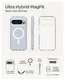 Spigen Ultra Hybrid MagFit Google Pixel 10 / 10 Pro Hoesje MagSafe Clear Wit afbeelding 7