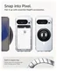 Spigen Ultra Hybrid MagFit Google Pixel 10 / 10 Pro Hoesje MagSafe Clear Wit afbeelding 9