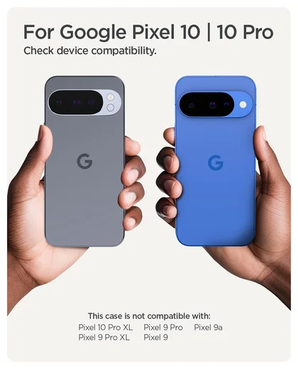 Spigen Liquid Air Google Pixel 10 / 10 Pro Hoesje Back Cover Matte Zwart afbeelding 3