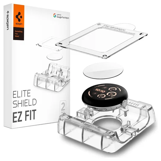 Spigen Eliteshield EZ Fit - Google Pixel Watch 4/3 41MM Screen Protector 2-Pack afbeelding 1