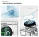 Spigen Eliteshield EZ Fit - Google Pixel Watch 4/3 41MM Screen Protector 2-Pack afbeelding 2