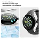 Spigen Eliteshield EZ Fit - Google Pixel Watch 4/3 41MM Screen Protector 2-Pack afbeelding 4