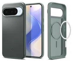 Spigen Thin Fit MagFit Google Pixel 10 / 10 Pro Hoesje MagSafe Groen afbeelding