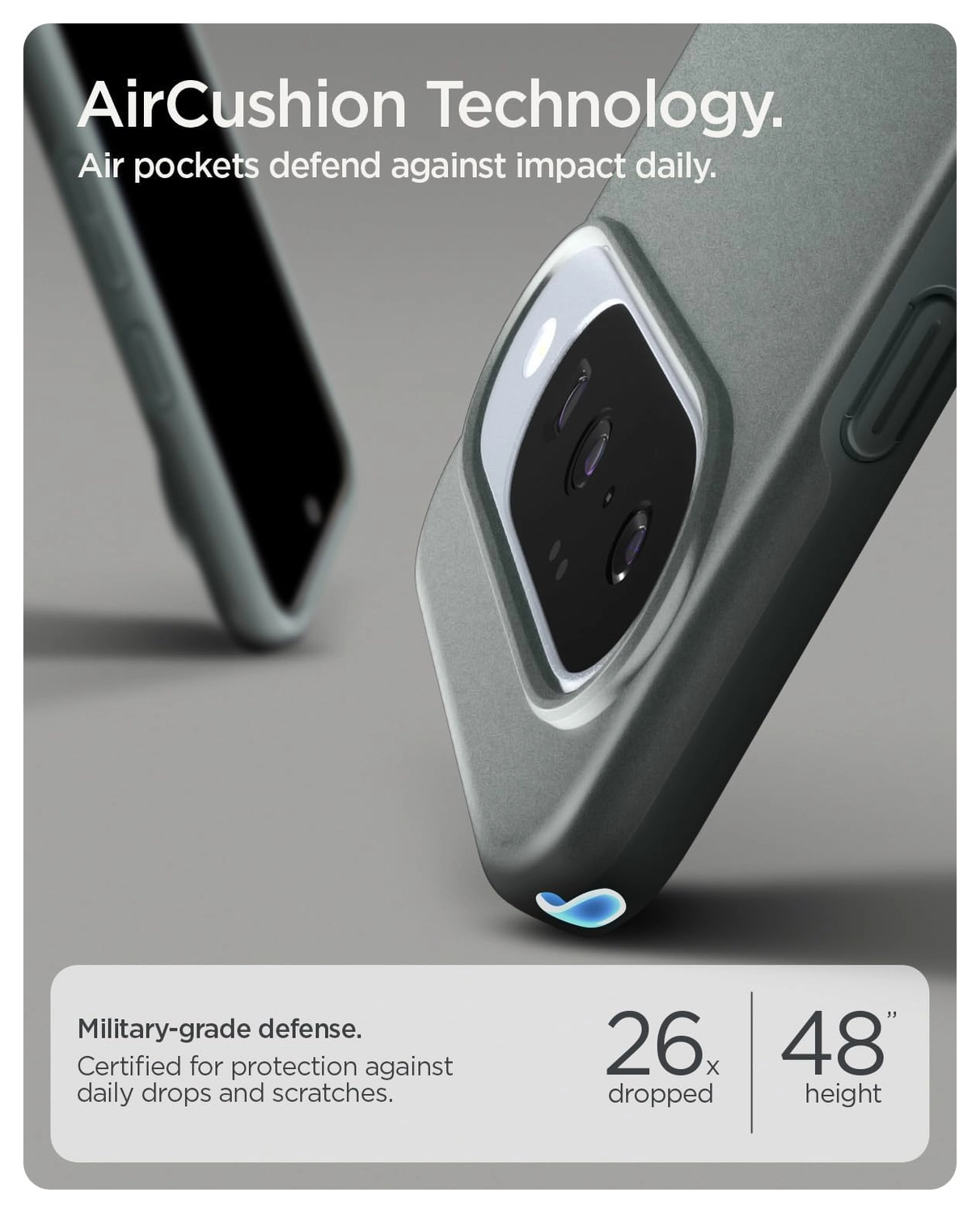 Spigen Thin Fit MagFit Google Pixel 10 / 10 Pro Hoesje MagSafe Groen afbeelding 3
