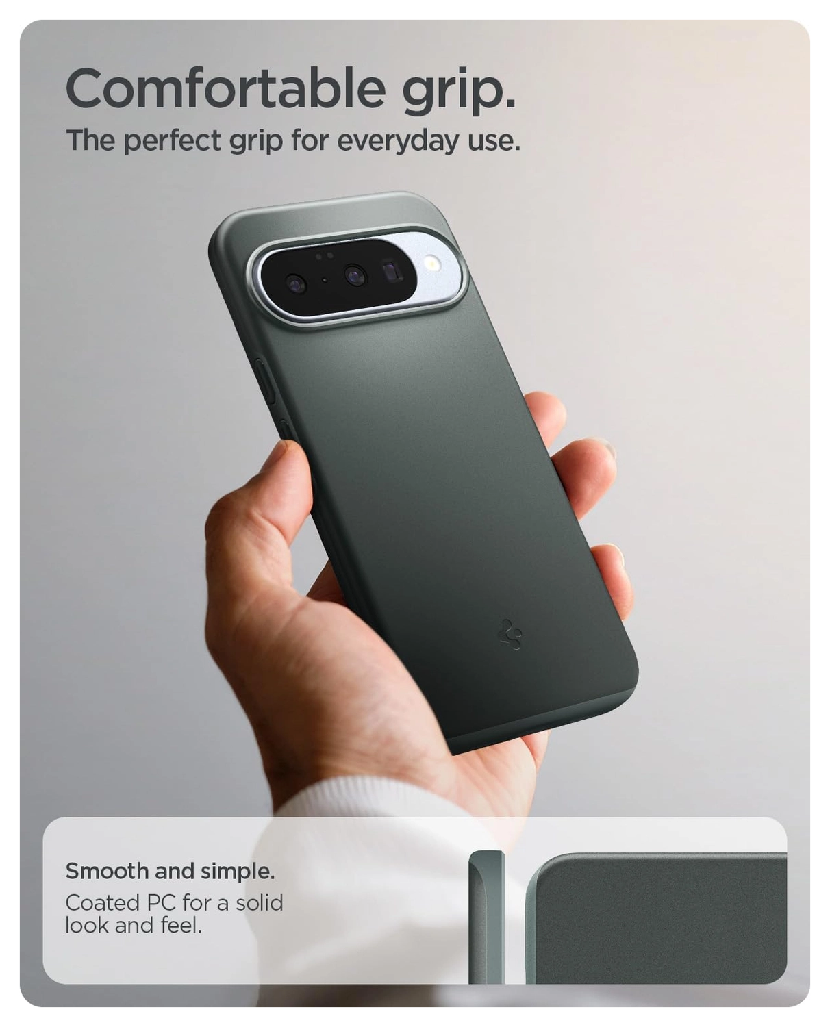 Spigen Thin Fit MagFit Google Pixel 10 / 10 Pro Hoesje MagSafe Groen afbeelding 4