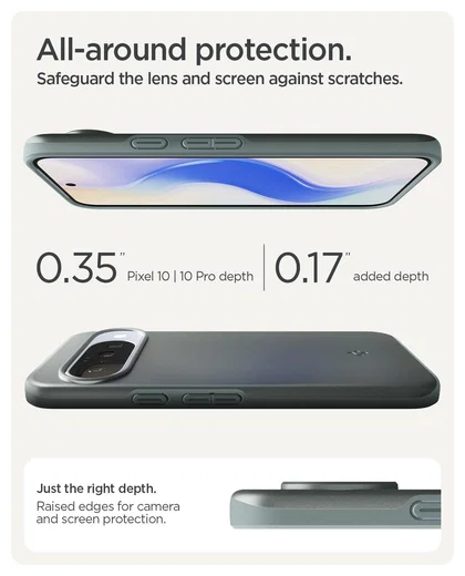 Spigen Thin Fit MagFit Google Pixel 10 / 10 Pro Hoesje MagSafe Groen afbeelding 5