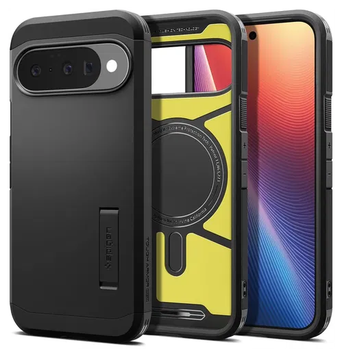 Spigen Tough Armor Google Pixel 10 / 10 Pro Hoesje MagSafe Back Cover Zwart afbeelding 10