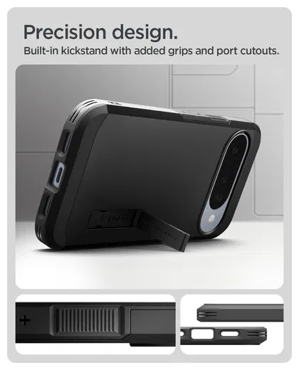 Spigen Tough Armor Google Pixel 10 / 10 Pro Hoesje MagSafe Back Cover Zwart afbeelding 5