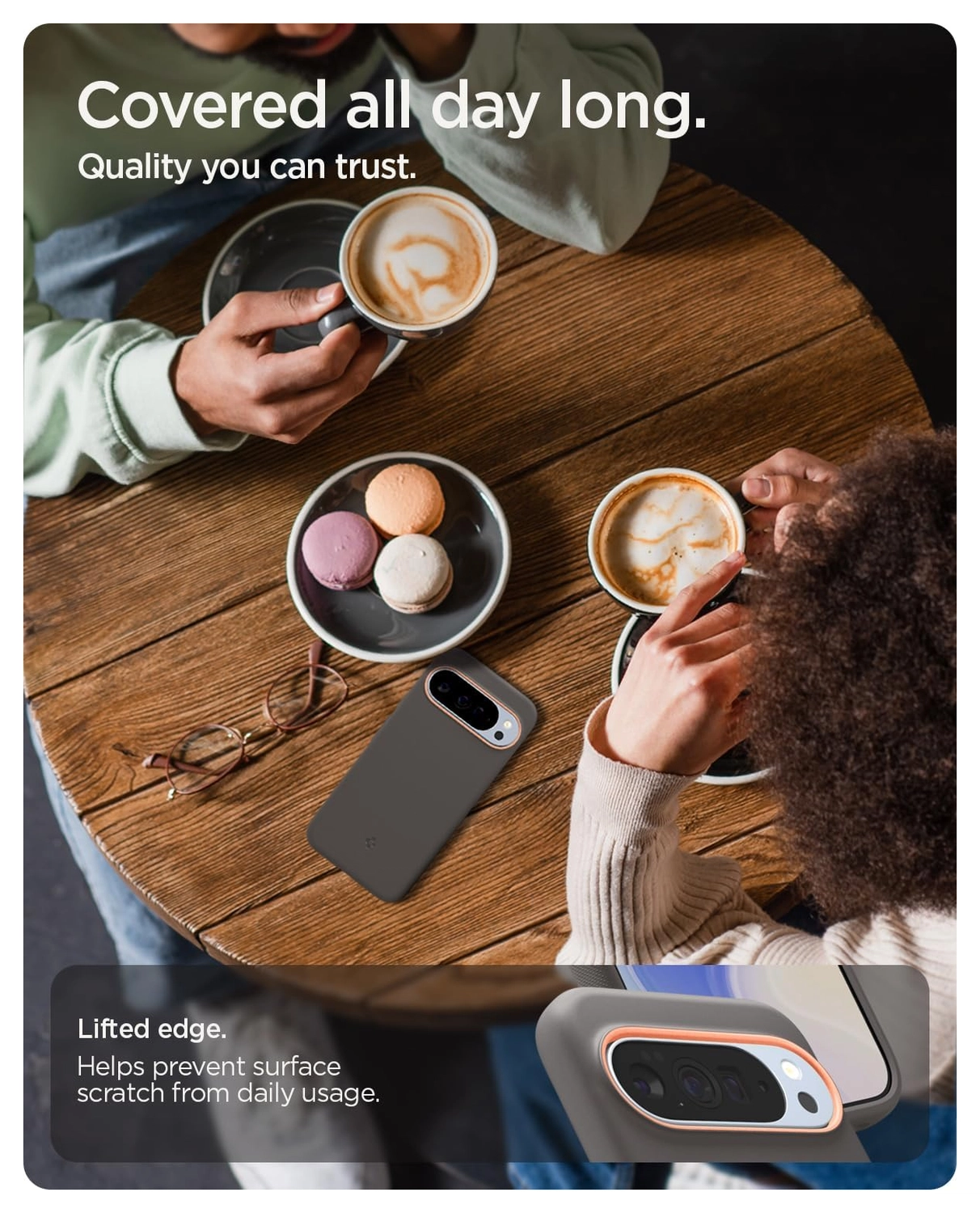 Spigen Nano Pop MagFit Google Pixel 10 Pro XL Hoesje MagSafe Back Cover Grijs afbeelding 7