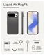 Spigen Liquid Air MagFit Google Pixel 10 Pro XL Hoesje MagSafe Back Cover Grijs afbeelding 3