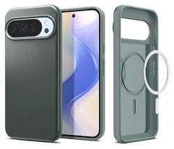 Spigen Thin Fit MagFit Google Pixel 10 Pro XL Hoesje MagSafe Groen afbeelding