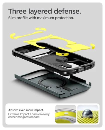 Spigen Tough Armor Google Pixel 10 / 10 Pro Hoesje MagSafe Groen afbeelding 7