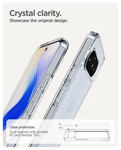 Spigen Ultra Hybrid Google Pixel 10 / 10 Pro Hoesje Back Cover Transparant afbeelding 3