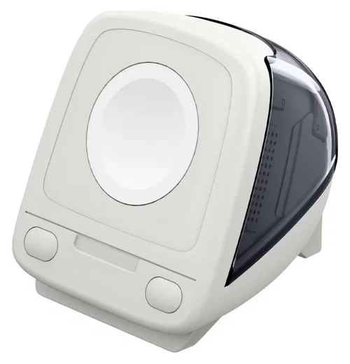Spigen Classic C1 Smartwatch Houder voor Apple Watch Oplader Grijs afbeelding 1