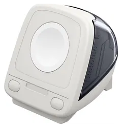 Spigen Classic C1 Smartwatch Houder voor Apple Watch Oplader Grijs afbeelding