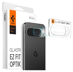 Spigen EZ Fit Optik Pro Google Pixel 10 Pro XL Camera Protector Clear (2-Pack) afbeelding