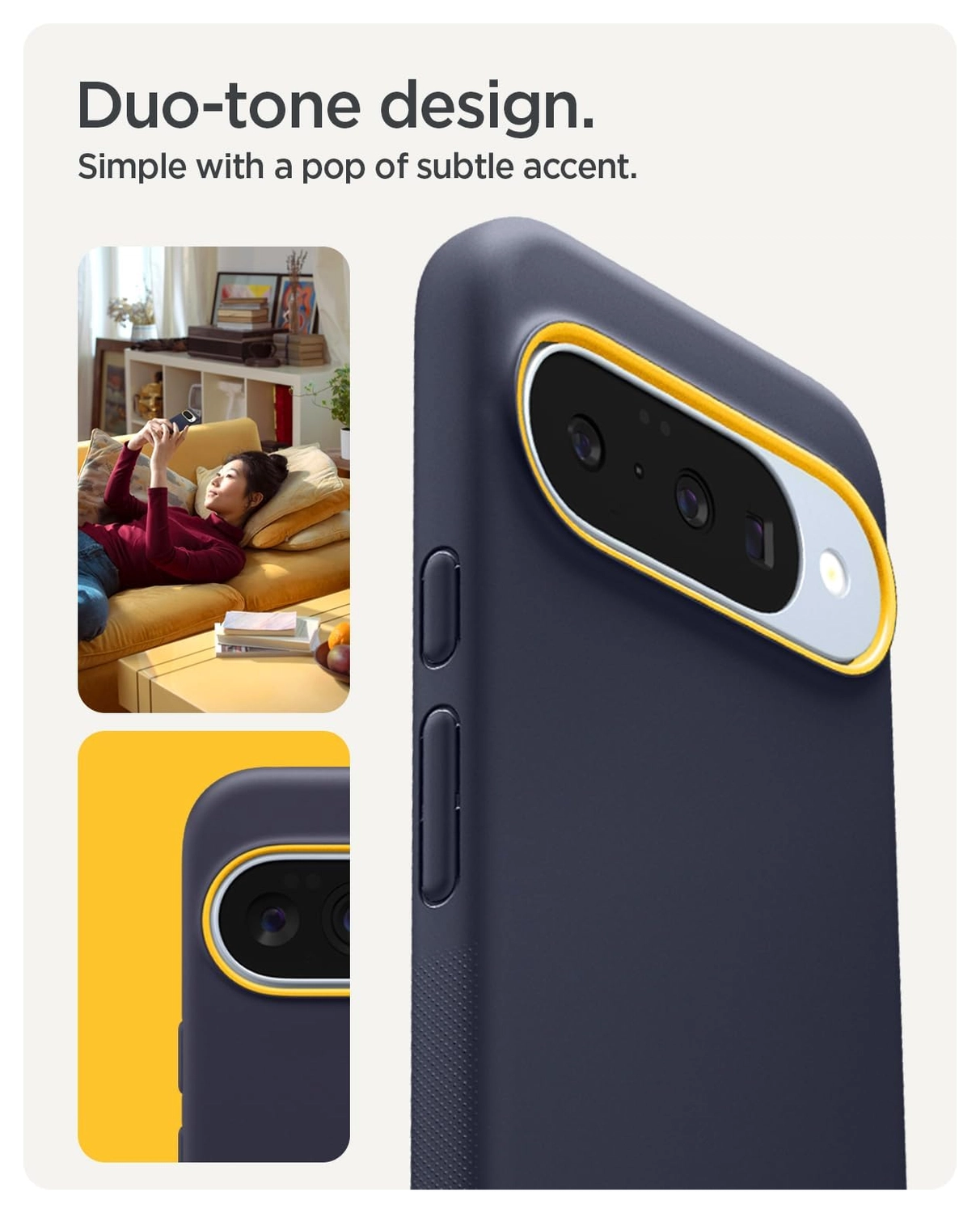 Spigen Nano Pop MagFit Google Pixel 10 / 10 Pro Hoesje MagSafe Back Cover Blauw afbeelding 5
