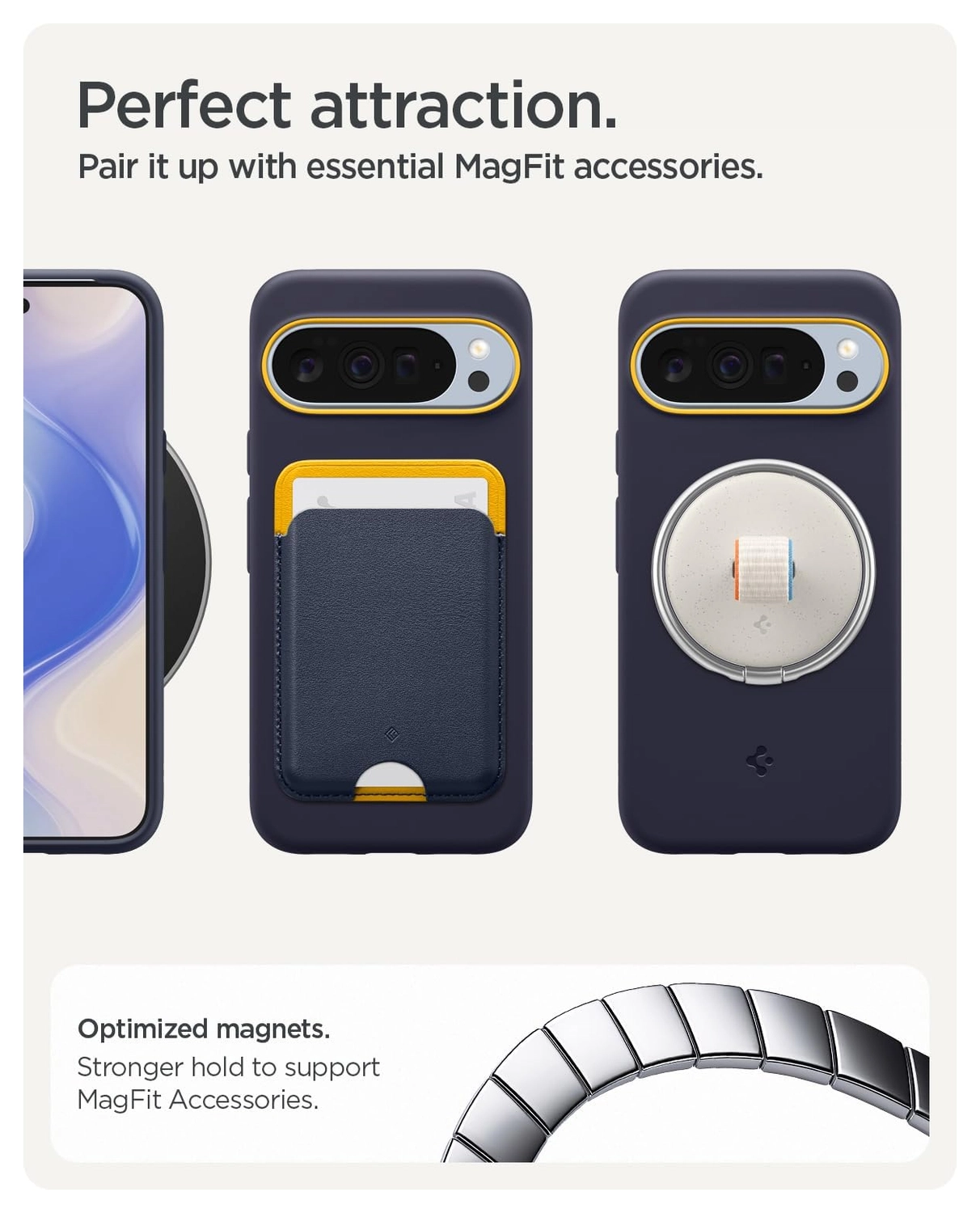 Spigen Nano Pop MagFit Google Pixel 10 / 10 Pro Hoesje MagSafe Back Cover Blauw afbeelding 9